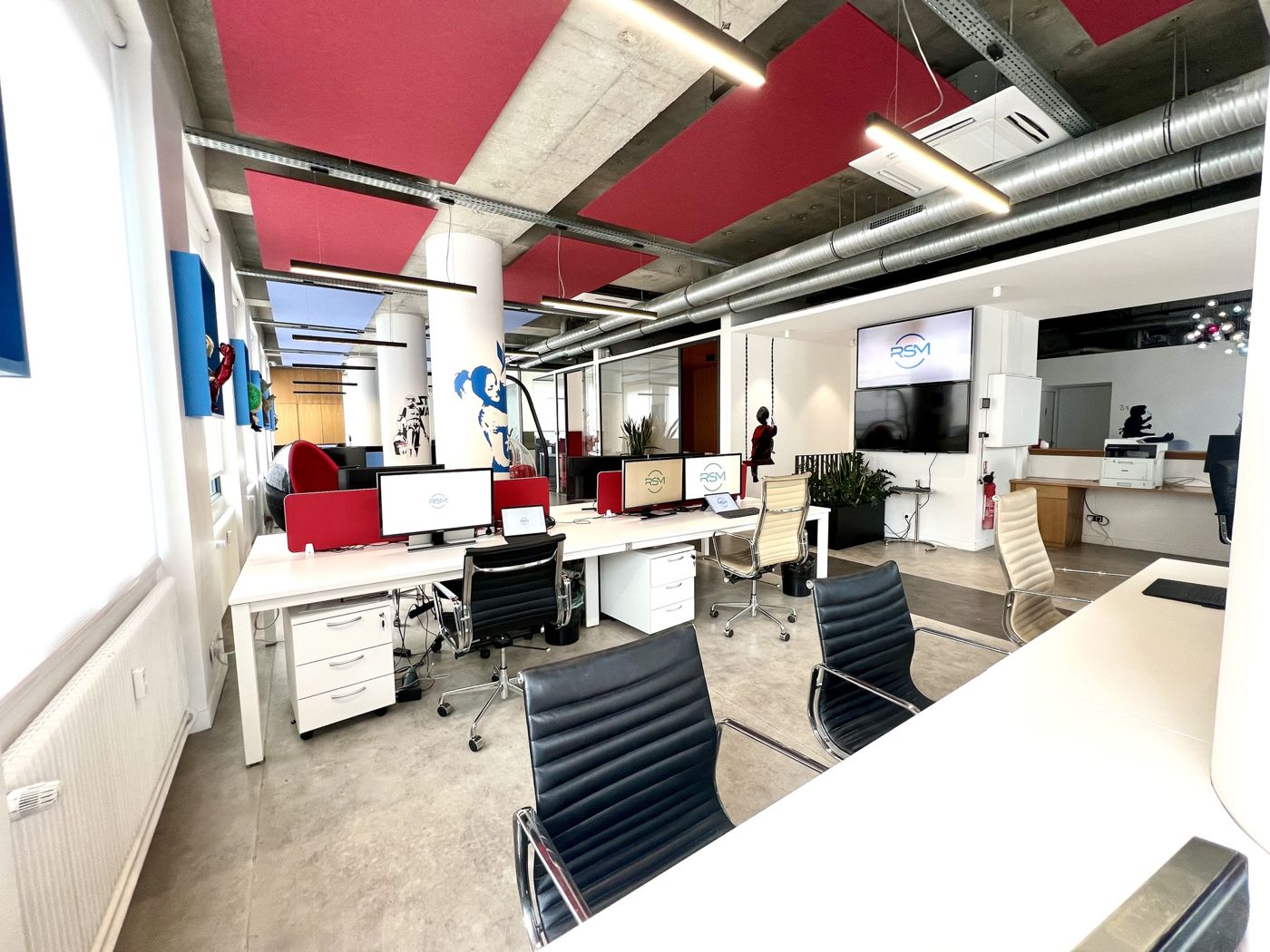 Open space des équipes RSM Consulting
