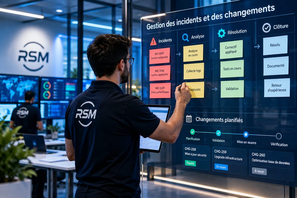 Gestion des incidents et des changements - RSM Consulting
